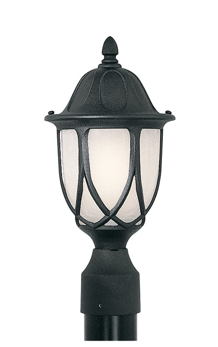 Exterior Post/Pier Head by Designers Fountain ( 43 | 2866-BK Capella ) 