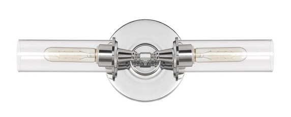Sconces Double Glass by Craftmade ( 46 | 38002-CH Modina ) 