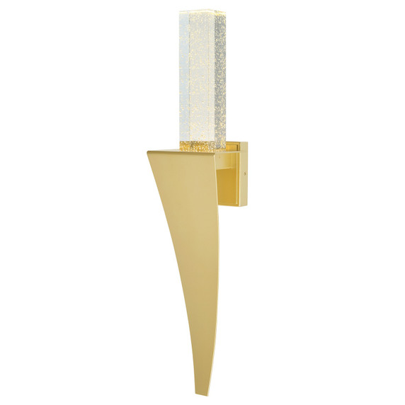 Sconces Single Glass by CWI Lighting ( 401 | 1502W7-1-602 Catania ) 