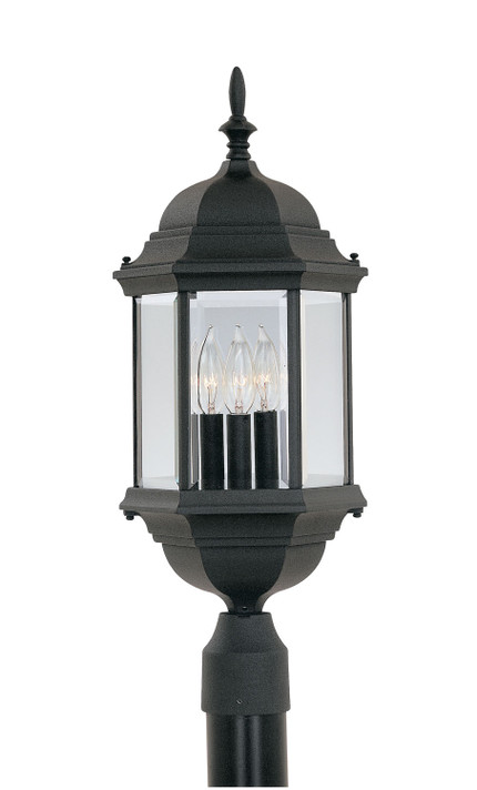 Exterior Post/Pier Head by Designers Fountain ( 43 | 2986-BK Devonshire ) 