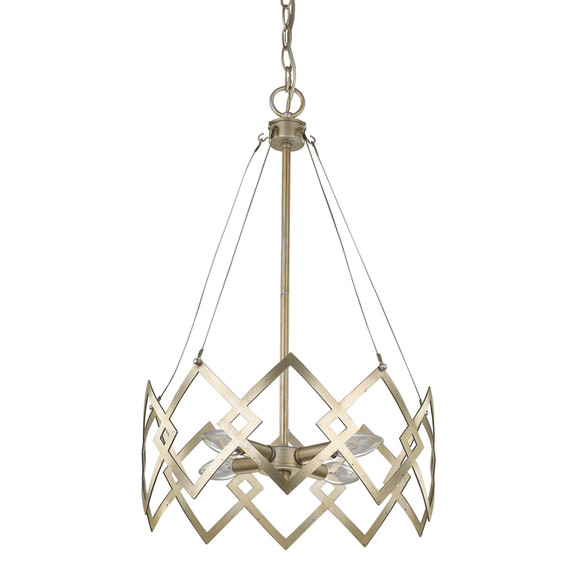 Mini Chandeliers Open Frame by Acclaim Lighting ( 106 | IN11397WG Nora ) 
