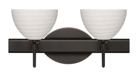 Bathroom Fixtures Two Lights by Besa ( 74 | 2SW-4679KR-BR Brella ) 