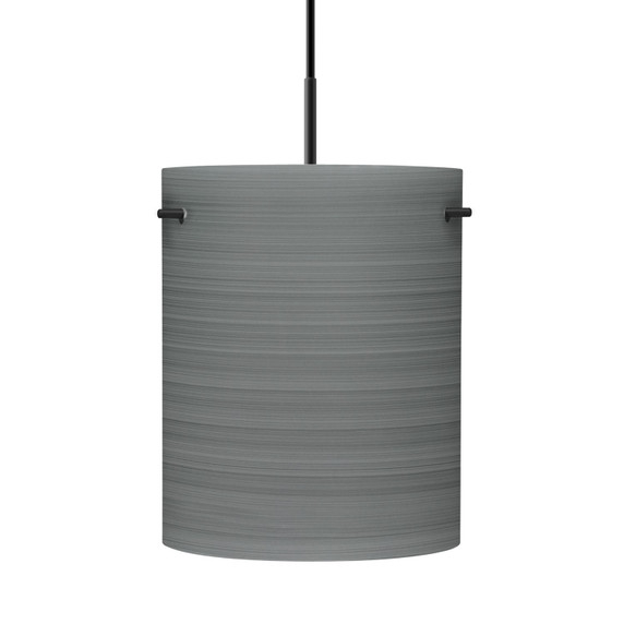 Mini Pendants Glass Down by Besa ( 74 | 1JT-4006TN-LED-BK Besa Tamburo 8 Pendant ) 