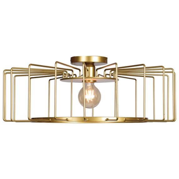 Flush Mounts Cage Style by Access ( 18 | 23892LEDDLP-GLD Wired ) 