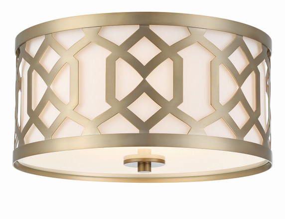 Flush Mounts Drum Shade by Crystorama ( 60 | 2263-AG Jennings ) 