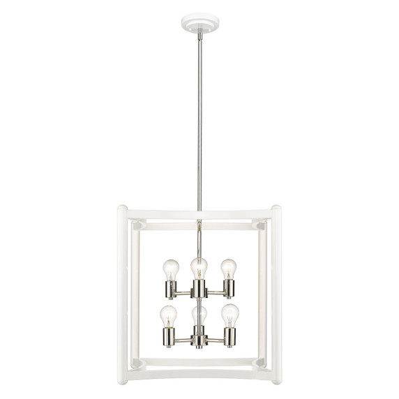 Foyer/Hall Lanterns Open Frame by Acclaim Lighting ( 106 | IN20041WH Coyle ) 