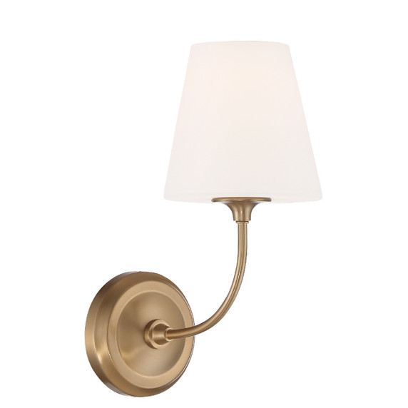 Sconces Single Candle by Crystorama ( 60 | 2441-OP-VG Sylvan ) 