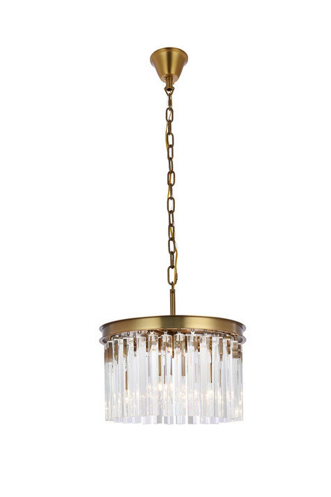 Pendants Glass Down by Elegant Lighting ( 173 | 1208D16SG/RC Sydney ) 