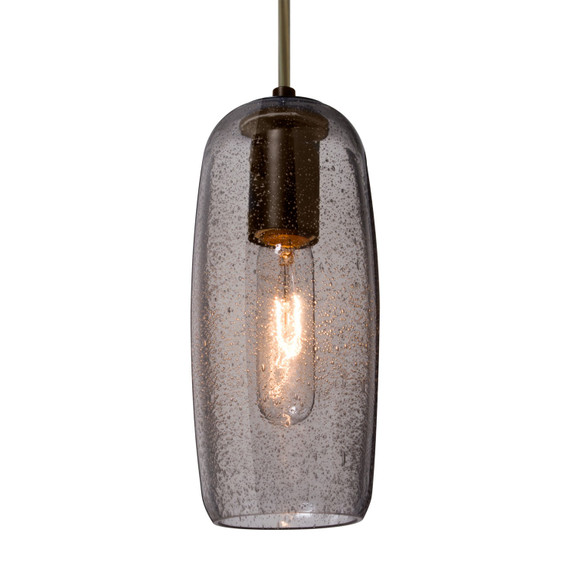 Mini Pendants Glass Down by Besa ( 74 | J-PINOT9SM-EDIL-BR Besa Pinot 9 Pendant ) 