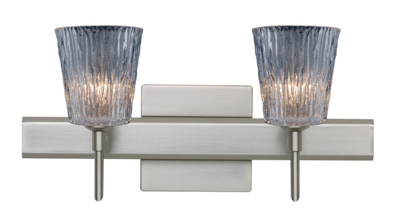Bathroom Fixtures Two Lights by Besa ( 74 | 2SW-512500-SN-SQ Nico ) 