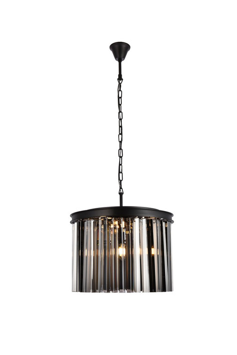 Pendants Glass Down by Elegant Lighting ( 173 | 1208D20MB-SS/RC Sydney ) 