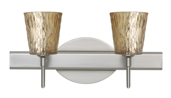 Bathroom Fixtures Two Lights by Besa ( 74 | 2SW-5125GF-SN Nico ) 