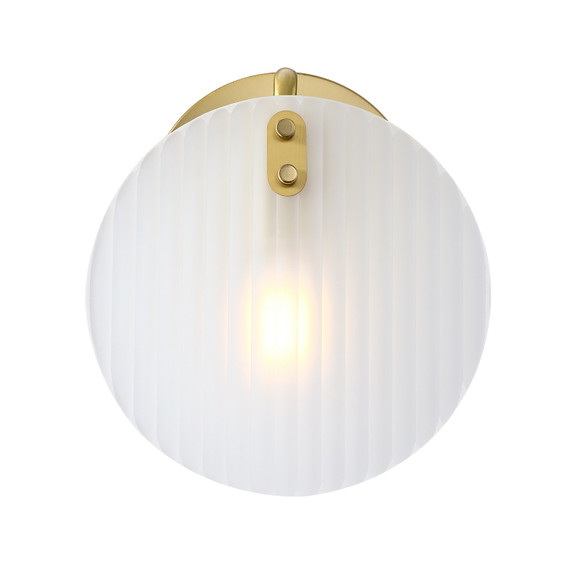 Sconces Single Glass by Designers Fountain ( 43 | D311C-WS-BG Sky Fall ) 