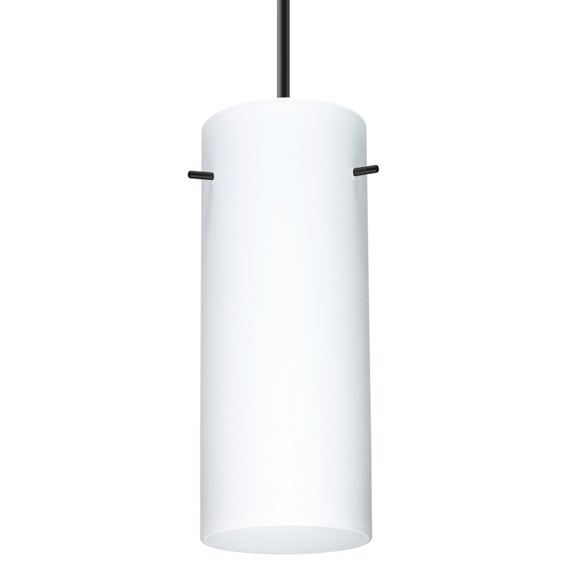 Mini Pendants Glass Down by Besa ( 74 | 1JT-412307-LED-BK Besa Stilo 10 Pendant ) 