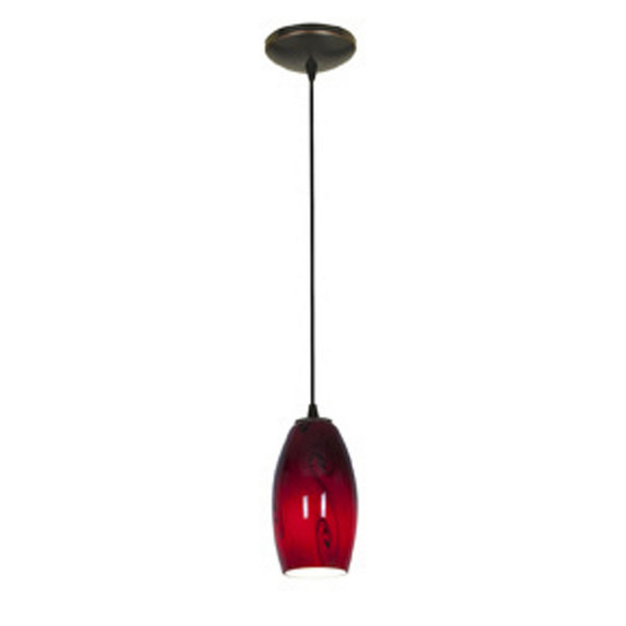 Mini Pendants Cable by Access ( 18 | 28011-1C-ORB/RUSKY Merlot ) 