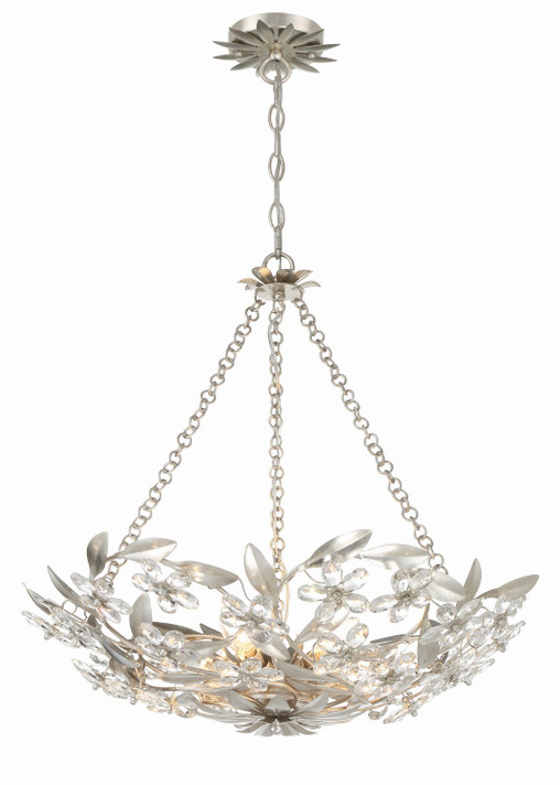 Mid. Chandeliers Multi-Port/Cascade by Crystorama ( 60 | MSL-306-SA Marselle ) 