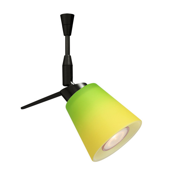 Multi-Systems Low Voltage Heads by Besa ( 74 | SP-5042GY-LED-BK Besa Canto 3 Spotlight ) 