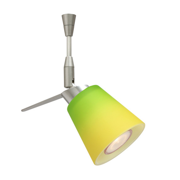 Multi-Systems Low Voltage Heads by Besa ( 74 | SP-5042GY-LED-SN Besa Canto 3 Spotlight ) 