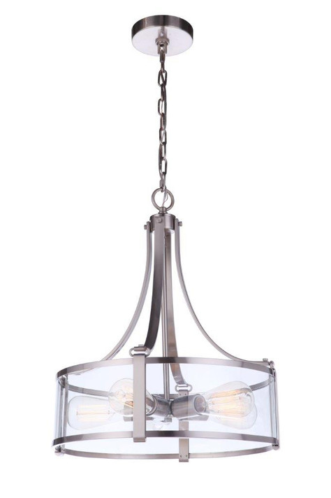 Pendants Drum Shade by Craftmade ( 46 | 55395-BNK Elliot ) 