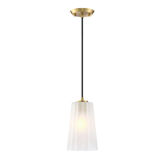 Mini Pendants Glass Down by Designers Fountain ( 43 | D328M-6PB-BG Liana ) 