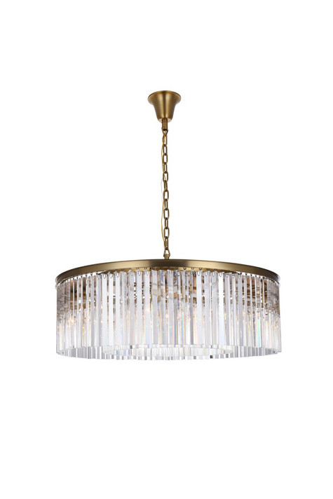 Large Chandeliers Glass Shade by Elegant Lighting ( 173 | 1208G43SG/RC Sydney ) 
