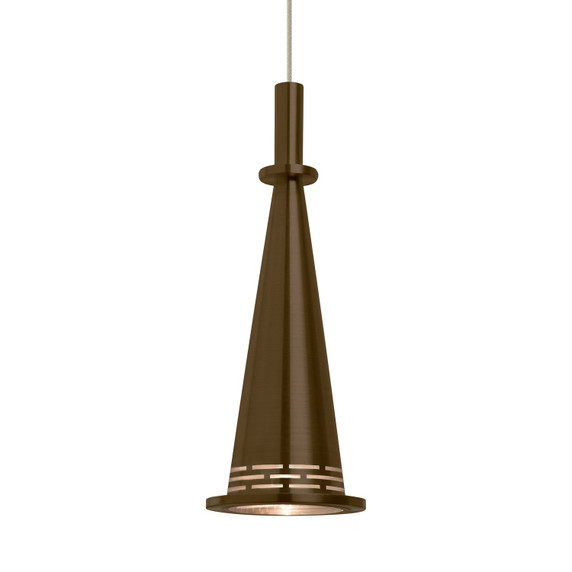 Multi-Systems Low Voltage Pendants by Besa ( 74 | XP-PRINCECNBR-LED-SN Besa Prince Pendant ) 