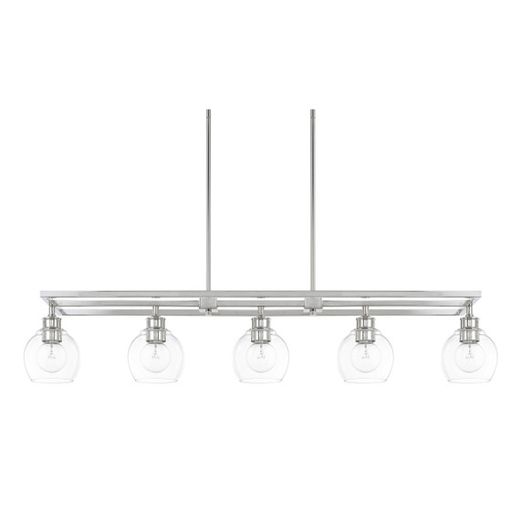 Linear/Island Open Frame by Capital Lighting ( 65 | 821151PN-426 Mid Century ) 