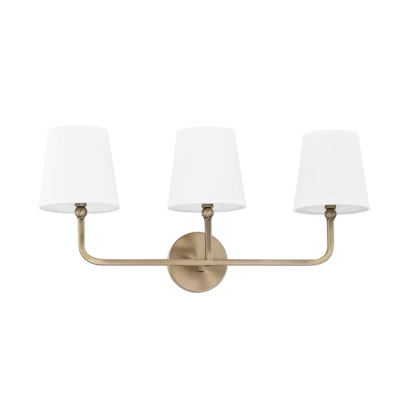 Bathroom Fixtures Three Lights by Capital Lighting ( 65 | 119331AD-674 Dawson ) 