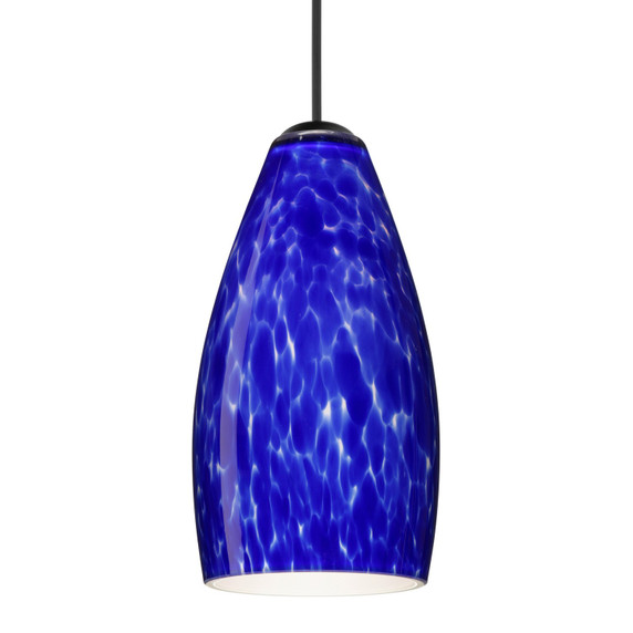 Mini Pendants Glass Down by Besa ( 74 | X-719886-LED-BK Besa Karli Pendant ) 