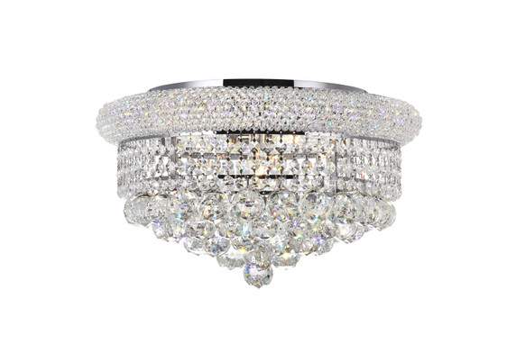 Flush Mounts Drum Shade by CWI Lighting ( 401 | 8001C20C Empire ) 