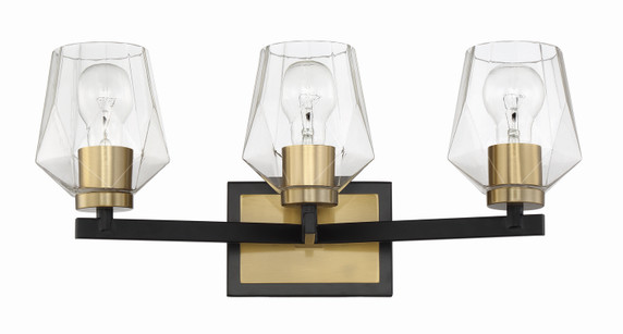 Bathroom Fixtures Three Lights by Craftmade ( 46 | 56903-FBSB Avante Grand ) 
