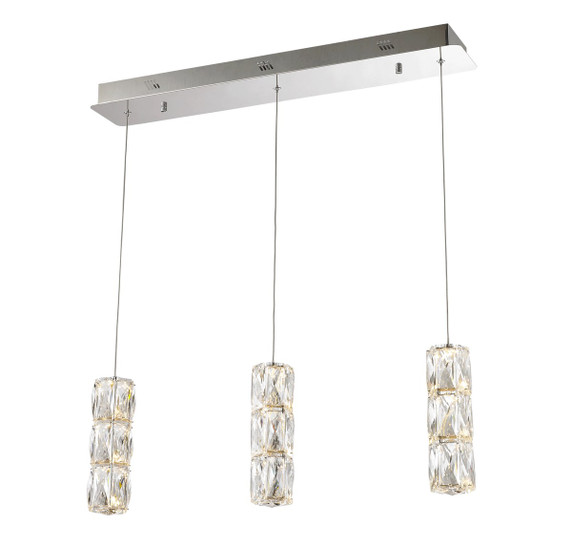 Linear/Island 3 Light Bar by Elegant Lighting ( 173 | 3500D3C Polaris ) 