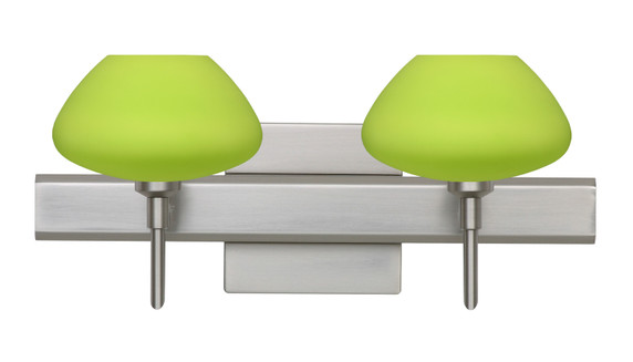 Bathroom Fixtures Two Lights by Besa ( 74 | 2SW-541035-SN-SQ Peri ) 