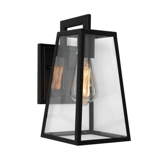 Exterior Wall Mount by AFX Lighting ( 162 | JOPW0712MBBK Joplin ) 