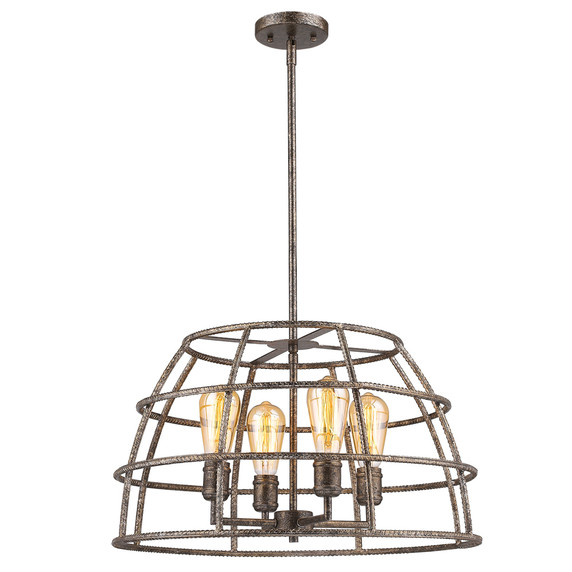 Mid. Chandeliers Glass Up by Acclaim Lighting ( 106 | IN21346AS Rebarre ) 