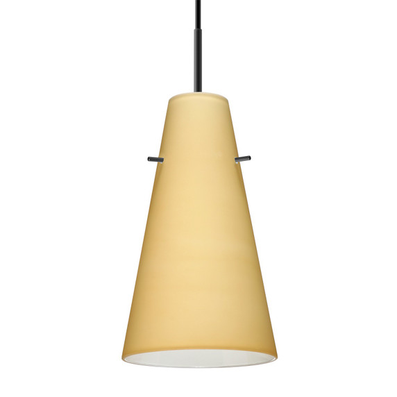 Mini Pendants Glass Down by Besa ( 74 | 1JT-4124VM-BK Besa Cierro Pendant ) 