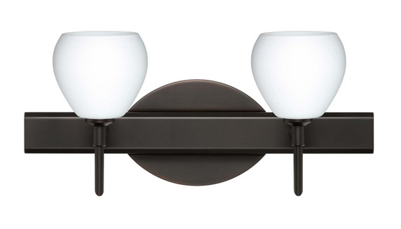 Bathroom Fixtures Two Lights by Besa ( 74 | 2SW-560507-BR Tay Tay ) 