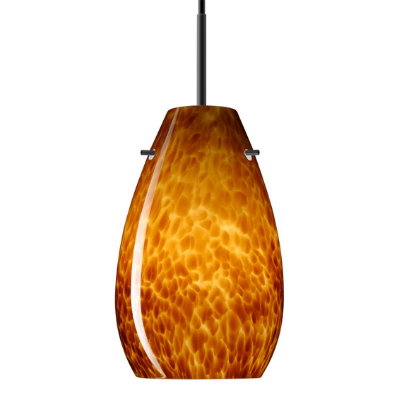 Mini Pendants Glass Down by Besa ( 74 | 1JT-412618-BK Besa Pera 9 Pendant ) 