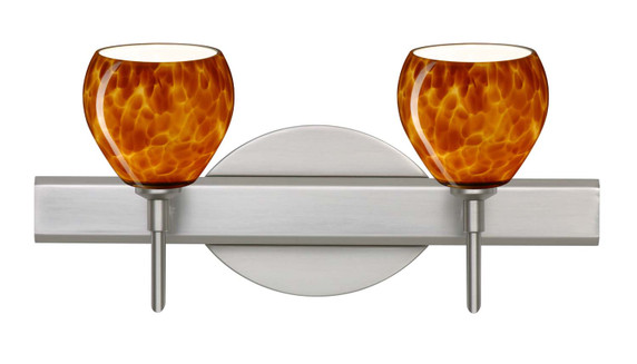 Bathroom Fixtures Two Lights by Besa ( 74 | 2SW-560518-SN Tay Tay ) 