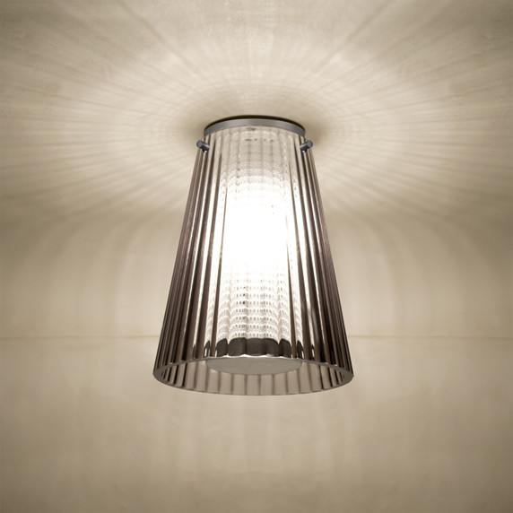 Flush Mounts Glass Down by Besa ( 74 | DIONSMC-SN Besa Dion Ceiling ) 