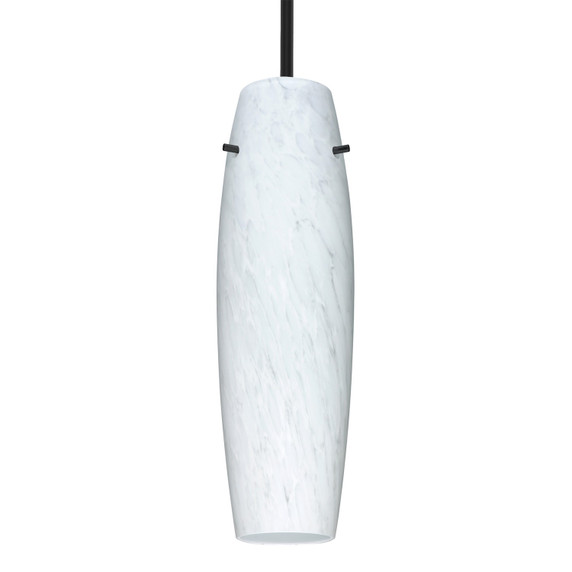 Mini Pendants Glass Down by Besa ( 74 | 1TT-489719-LED-BK Besa Suzi Stem Pendant ) 