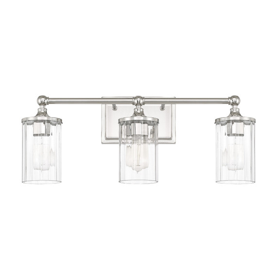 Bathroom Fixtures Three Lights by Capital Lighting ( 65 | 120731PN-423 Camden ) 