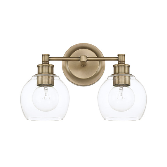 Bathroom Fixtures Two Lights by Capital Lighting ( 65 | 121121AD-426 Mid Century ) 