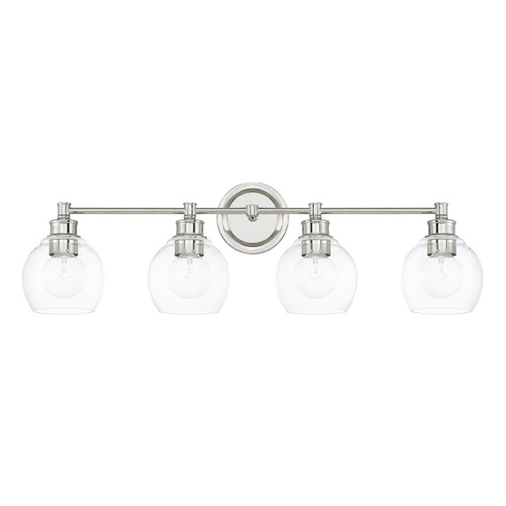 Bathroom Fixtures Four Lights by Capital Lighting ( 65 | 121141PN-426 Mid Century ) 