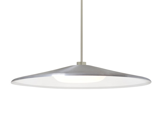 Multi-Systems Line Voltage Pendants by Besa ( 74 | 1TT-SWANSL-LED-SN Swan ) 
