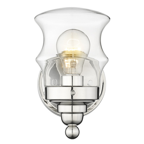 Sconces Single Glass by Acclaim Lighting ( 106 | IN40071PN Keal ) 
