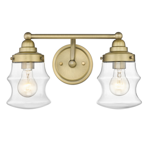 Bathroom Fixtures Two Lights by Acclaim Lighting ( 106 | IN40072ATB Keal ) 