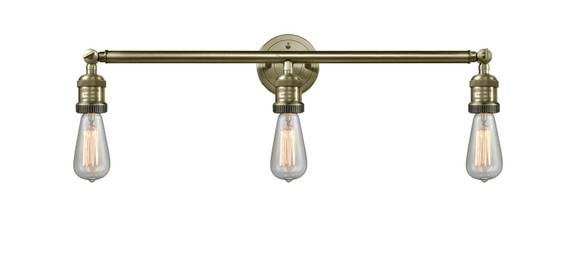 Bathroom Fixtures Three Lights by Innovations ( 405 | 205-AB Franklin Restoration ) 