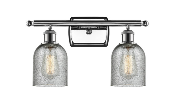 Bathroom Fixtures Two Lights by Innovations ( 405 | 516-2W-PC-G257 Ballston ) 