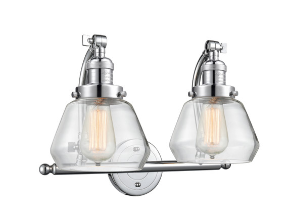 Bathroom Fixtures Two Lights by Innovations ( 405 | 515-2W-PC-G172-LED Franklin Restoration ) 